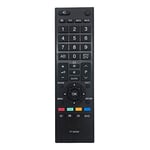 RM-Series Télécommande de rechange pour Toshiba CT-90326 Compatible avec la plupart des téléviseurs Toshiba LCD LED,Aucune configuration nécessaire,Télécommande universelle 40LV703G1 40LV733F 40LV733N