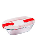 Pyrex - Cook & Heat ildfast form med lokk 17x10x5 cm