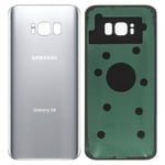 Cache batterie - Samsung - Galaxy S8 - Façade arrière - Argenté - 20 g