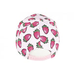 Casquette Enfant Rose et Blanche Print Fraises Original Fruitus NY de 7 a 12 an