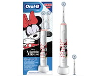 Braun Junior Minnie Mouse - Barn - Daglig Omsorg - Sensitiv - Svart - Rød - Hvit - 2 Min - 30 Sek - 6 År - Batteri (760703)