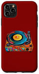 Coque pour iPhone 11 Pro Max Tourne-disque vintage coloré - Retro Pop Art Vibes