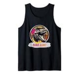 Best Dino Aunt T-Rex Dino Fan Motif Cute Brother Tank Top