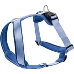 Hunter Harnais en Nylon Rembourré en Néoprène Souple pour Chien,Bleu, 38-48, XS-S