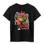 Teenage Mutant Ninja Turtles Boys Raphael Short-Sleeved T-Shirt - 3-4 Years