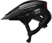 ABUS MonTrailer Quin casque VTT - Casque de vélo intelligent avec détection d’accidents et système d'alarme SOS - pour hommes et femmes - Noir, taille M