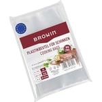 Browin Les Sacs pour cuiseur à Jambon en Acier Inoxydable Transparent 1,5 kg de Viande