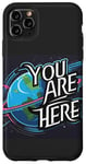 Coque pour iPhone 11 Pro Max Galaxy Science Geek Gifts T-shirt You are here Deep Space