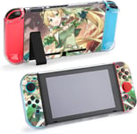 Coque Compatible Avec Switch Sword Art Online Leafa Switch Cover Split Design Switch Case Housse S¿¿Par¿¿E Anime Character R¿¿Sistant Aux Rayures Switch Compatible Absorption Des Chocs R¿¿S