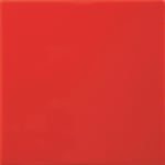 Flis Arredo Color Rojo Matt Rød 10x10 cm