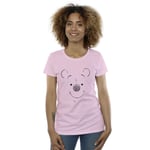 Disney - T-Shirt Winnie The Pooh Winnie The Pooh Face - Femme