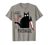 Just The Tip I Promise knife Shirt Funny Halloween Puns T-Shirt