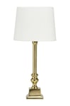 LINNÉ Bordslampa 46cm Guld/Sofia Offwhite skärm