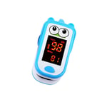 Pulse_Oximeter Fingertip for Children,Blood Oxygen Saturation Monitor with Alarm,Read in 8s,SpO2 & PR & Pulse Wave,Auto-Sleep Function,LED (Blue)