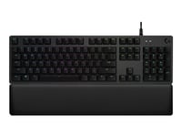 Logitech Gaming G513 - Clavier - backlit - USB - International US - commutateur : GX Brown Tactile - carbone