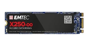 Emtec ECSSD2TX250 - Disque SSD Interne - 2.5'' - SATA - Collection X250 Power Plus - 3D NAND - 2 Tera