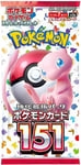 Pokémon TCG: Scarlet & Violet - 151 Booster Japansk