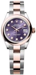 Rolex 279161-0016 Lady-Datejust 28 Violetti/Teräs Ø28 mm