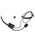 Vh500‑Rj9 Telephone Headset Adjustable Headphone With Noise Cancelling Mic Part