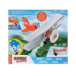 JAKKS Pacific Sonic the Hedgehog 2,5 tums lekset Tornado Biplane