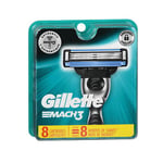 Gillette Mach3 Cartridges 8 each By Gillette