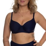 Damella Grace Basic Bikini Bra Marine B/C 44 Dame