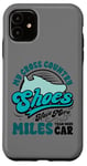 Coque pour iPhone 11 Mes chaussures de cross-country ont plus de milles pour