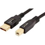 USB A til USB B-kabel Amazon Basics PC045 4,8 m (Refurbished A+)