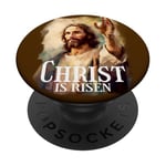 Christ est ressuscité - Christianisme Resurrection PopSockets PopGrip Interchangeable