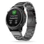 Tech-Protect Garmin Universal 26 mm QuickFit Rustfritt Stål Stropp - Grå