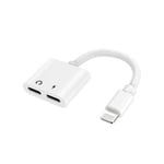 2 en 1 Adaptateur de Lightning,Double Lightning Casque Chargeur Convertisseur pour iPhone 13 Pro Max  - Yuan Yuan