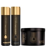 Sebastian Professional Dark Oil Shampoo, Conditioner and Mask Regime Bundle