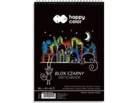 Happy Color Block A5/40K Black Cats 80G Spiral Happy Color