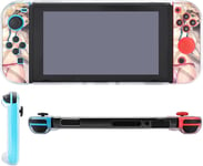 Switch Cover, Sword Art Online Suguha Kirigaya Coque De Protection Pour Console De Jeu Nintendo Switch, Coque S¿¿Parable, Mignonne, R¿¿Sistante Aux Rayures, Aux Chocs, Coque S¿¿Parable, Co