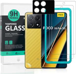 Ibywind 2 Pack Screen Protector For Xiaomi Poco X6 Pro 5G, Transparent