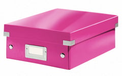 Leitz Click & Store Wow Small - Förvaringsbox - Rosa