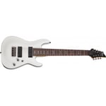 Schecter Omen 8 - 8-strenget elektrisk guitar, Vintage White