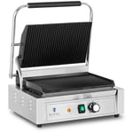 Grill Rainuré Panini Sandwich Croque Monsieur Électrique 2200 w 230V 33x22 cm