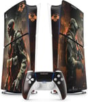 Sticker Pour La Ps5 Black Ops 6, Autocollant Ps 5 Gaming, Console Et Manette, Edition Slim Digital Skin Cod (1 Manette)