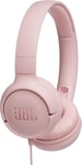 JBL Tune 500 Wired Headphones On-Ear Pure Bass with Remote & Mic - 4 Colours