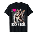 I Love Rock And Roll Guitar T-Shirt