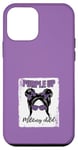 Coque pour iPhone 12 mini Purple Up Militaire Enfant Léopard Violet Militaire Enfants