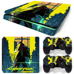 Kit De Autocollants Skin Decal Pour Console De Jeu Mince Ps4 Uncharted 4,T1tn-Ps4slim-6946