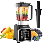 KOTLIE Blender Smoothie Makers, 2000W Blenders for Kitchen Food Processor with 8 Adjustable Speed, High Speed Jug Blenders 8 Preset Programs 2 Litre BPA-Free Jug with 28000 RPM for Ice Nut Fruit