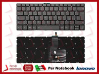 Clavier Portable Lenovo IdeaPad 320-14ISK 320S-14IKB 320S-14IKBR Gris Italien