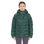 Rab Glaceon Pro Dunjakke Dame Green Slate, L/14