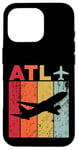 Coque pour iPhone 16 Pro ATL Aéroport Hartsfield Jackson d'Atlanta