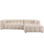 Sleepo - Billie Divansoffa Höger Nature - Beige - Soffor