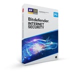 Bitdefender Internet Security 2022 - 5 PC - 2 ans - Neuf