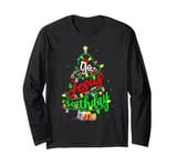 Go Jesus Its Your Birthday Christmas Tree Long Sleeve T-Shirt